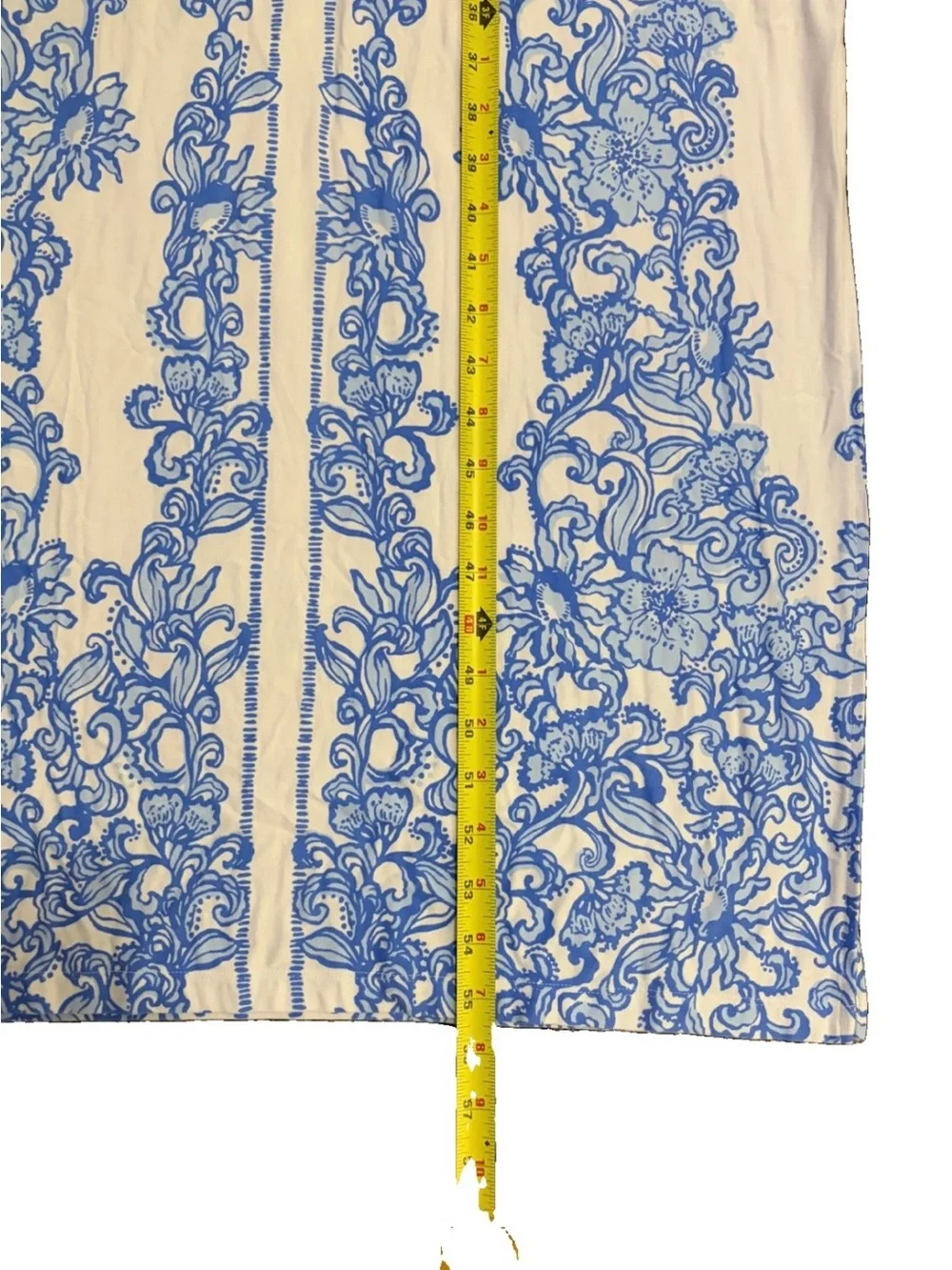NWOT Lilly Pulitzer Wellington Maxi Dress Large Blue White Floral Resort Midi - Picture 8 of 8